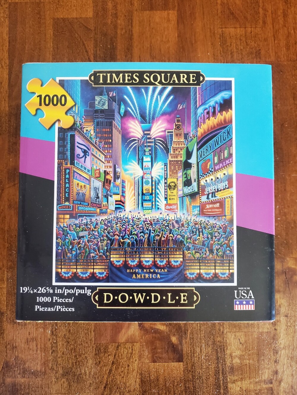 Dowdle Times Square 1000-Piece Buffalo Jigsaw Puzzle
